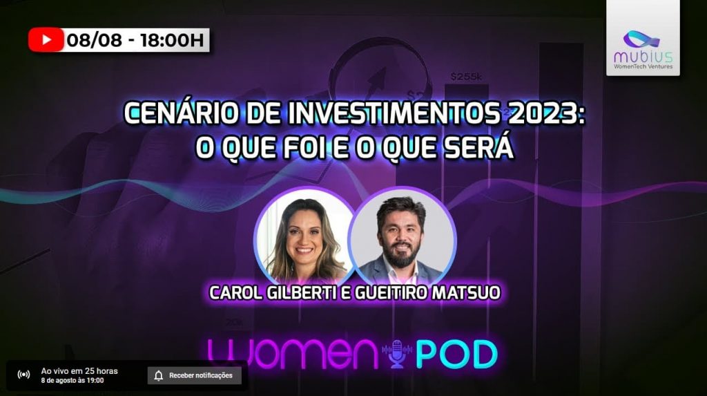 Women Pod - Cenário de investimentos 2023 o que foi e o que será